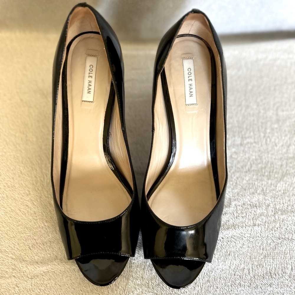Cole Haan Open Toe Heel, Size 8